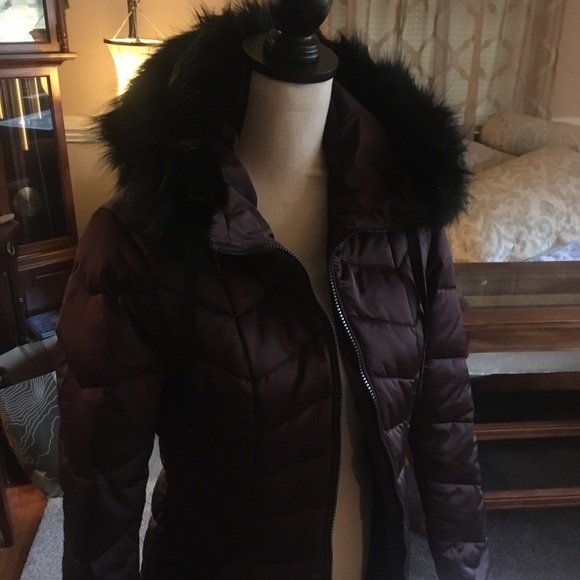NWT Tahari purple plum Winter Coat - Picture 2 of 12